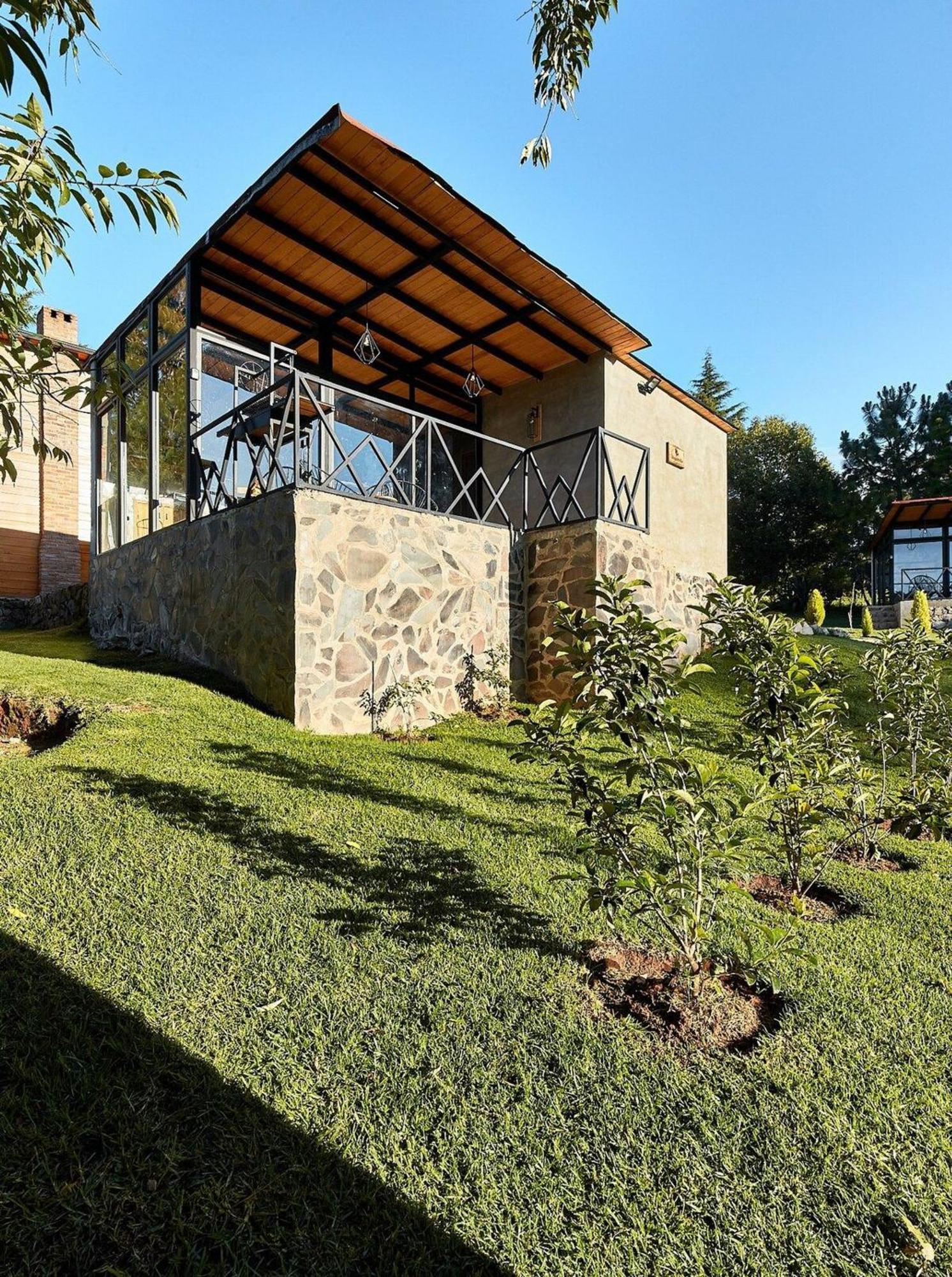 Cabana Buganvilia, Tapalpa Villa Exterior foto